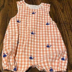 Cecil and Lou whale shorts romper sz:12m